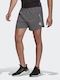 Designed 4 Running Men's Athletic Shorts Gray