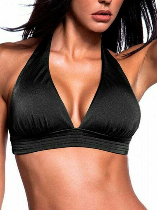 Bluepoint Bikini Τριγωνάκι με Ενίσχυση Μαύρο