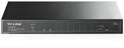 TP-LINK TL-SG2210P v5 Gestionat L2 PoE Switch cu 8 Porturi Ethernet și 2 Porturi SFP