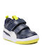 Multiflex Sl Παιδικά Sneakers με Σκρατς Κίτρινα