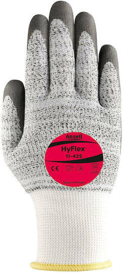 Ansell Hyflex 390036 Перчатки за работа Сив Нитрил Режещ ръб 1бр