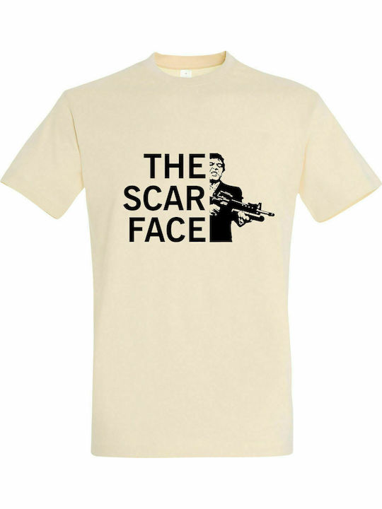 T-shirt Unisex " The Scarface ", Cream