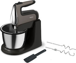 Tefal Powermix Silence Μίξερ με Inox Κάδο 2.5lt Μαύρο 600W