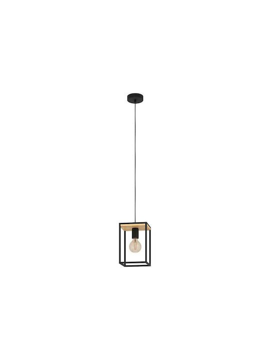 Eglo Libertad Pendant Light Single-Light for Socket E27 Black