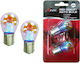 Lamps Car P21W-BA15S-1156 / S25 12V 21W 2pcs