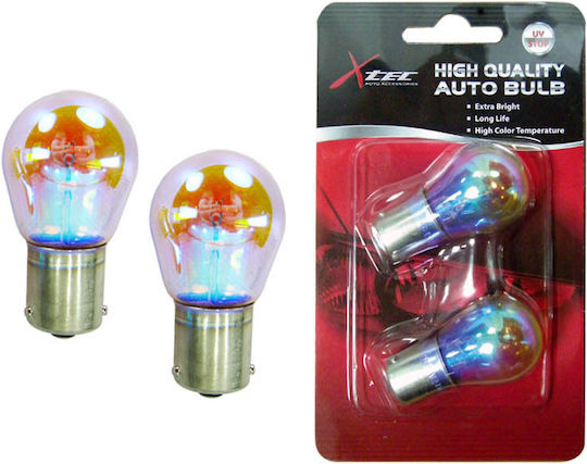 Lamps Car P21W-BA15S-1156 / S25 12V 21W 2pcs