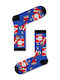 Vtex Socks Beer Can Unisex Κάλτσες με Σχέδια Μπλε