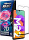Crong 7D Nano Flexible 0.3mm Full Face Tempered Glass Black (Galaxy M22) CRG-7DNANO-SGM22