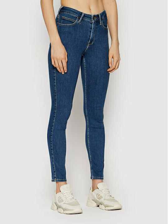 Lee Foreverfit Pantaloni de damă tip Jean cu croială slim Clean Riley