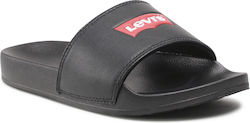 Levi's Slides σε Μαύρο Χρώμα