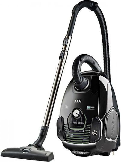 AEG VX7-2-OKOX Aspirator 650W cu sac 3.5lt Neagră
