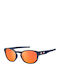 Tommy Hilfiger Men's Sunglasses with Navy Blue Horn-Rimmed Frame and Polarized Lenses