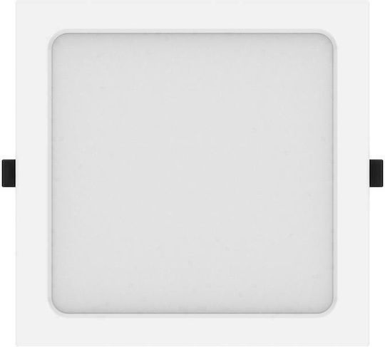 Geyer Platz Vertieft LED Panel 24W mit Natürliches Weiß Licht 4000K