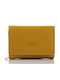 Small Leather Women's Wallet Classic Mustard