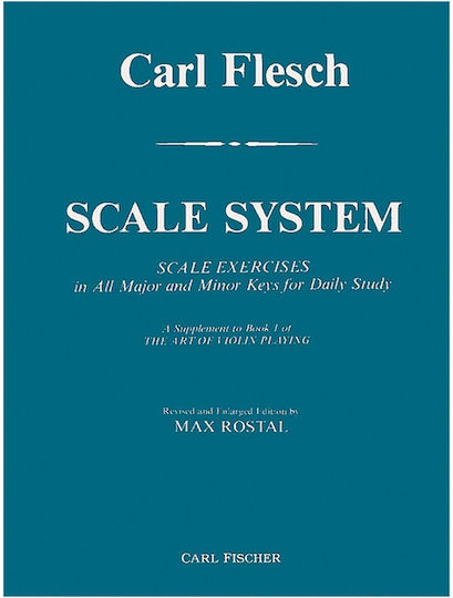 Carl Fischer Flesch - Scales Metodă de Învățare pentru Instrumente cu coarde