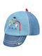 Mayoral Kids' Hat Jockey Fabric Blue