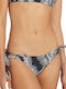 Stay Or Leaf Bikini Slip cu Dantelă Negru