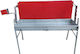 Holzkohlegrill für Lamm mit Deckel 150cmx50cm