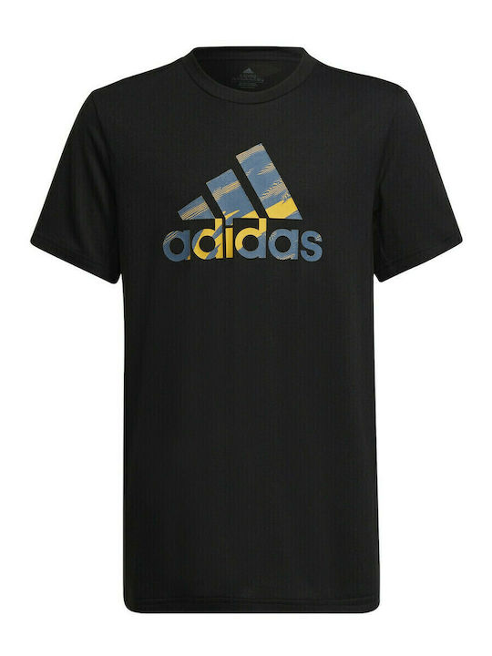 adidas Детска тениска Черен Aeroready