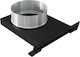 Kratki Dolot Zeliwo 125 External Air Inlet for Energy Fireplace