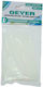 Geyer Cable Ties Plastic 100mm x 2.5mm in White Colour (100 pcs) (G2.5CT100W)