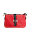 Women's Crossbody Bag made of Genuine Leather of Excellent Quality in Red