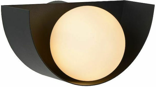 Lucide Lightning Benni Φωτιστικό Τοίχου Μαύρο 21εκ. Lucide Lightning Benni Φωτιστικό Τοίχου Μαύρο 21εκ.