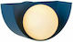 Lucide Lightning Benni Modern Leuchte Wand mit Fassung G9 Blau 21cm