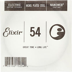 Elixir Μονή Nickel Plated Steel Χορδή 54" για Μάντολα Nanoweb