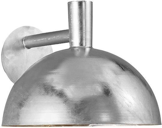 Nordlux Arki Vintage Lamp Wall with Socket E27 Silver 35x27.6cm