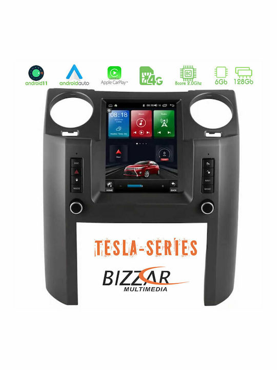 Bizzar Ηχοσύστημα Αυτοκινήτου για Land Rover Discovery / Freelander / Range Rover Sport L359 2004-2009 (Bluetooth/USB/AUX/WiFi/GPS/Apple-Carplay/Android-Auto/CD) με Οθόνη 9.7"