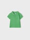 Mayoral Kinder Shirt Kurzarm Grün