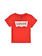 Levi's Kids' T-shirt Red