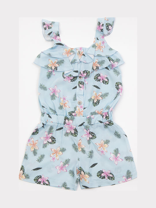 Kids' Fabric Jumpsuit Shorts/Bermudas Light Blue