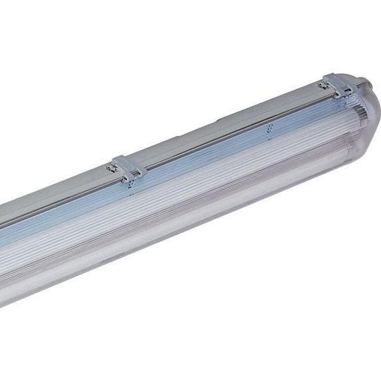 Geyer Lighting Batten Outdoor with 1 Slot for LED Lamp T8 150cm