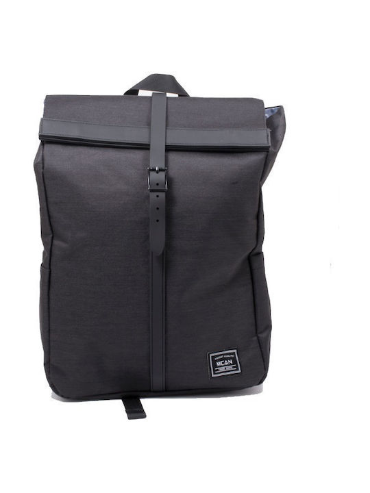 Mcan Backpack Αδιάβροχο Μαύρο