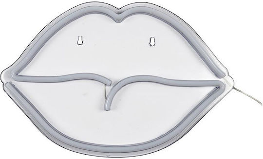 The Home Deco Factory Mouth Dekorative Lampe Abbildung Transparent