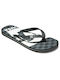 DC Spray Graffik Herren-Flip-Flops Schwarz