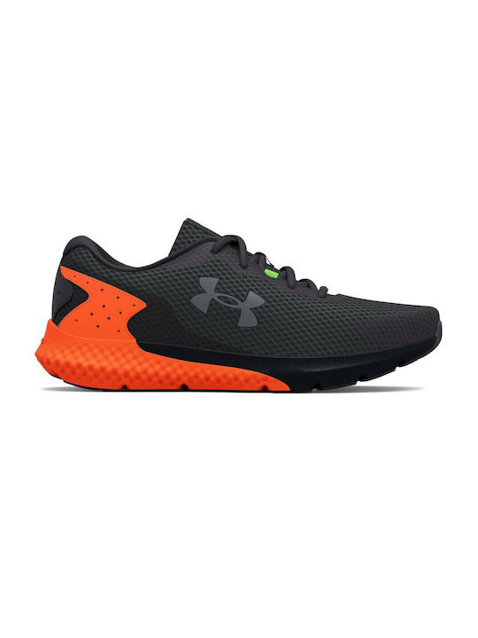 Charged Rogue 3 Sport Shoes Running Jet Gray / Blaze Orange / Pitch Gray