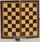 Argy Toys Backgammon/Chess with Checkers 38x38cm 22232