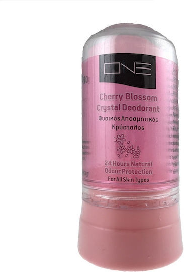 ONE Cosmetics Natural Deodorant Crystal Cherry Blossom Deodorant Crystal Stick 80gr