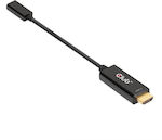 Club3D Convertor HDMI masculin în USB-C feminin (CAC-1333)