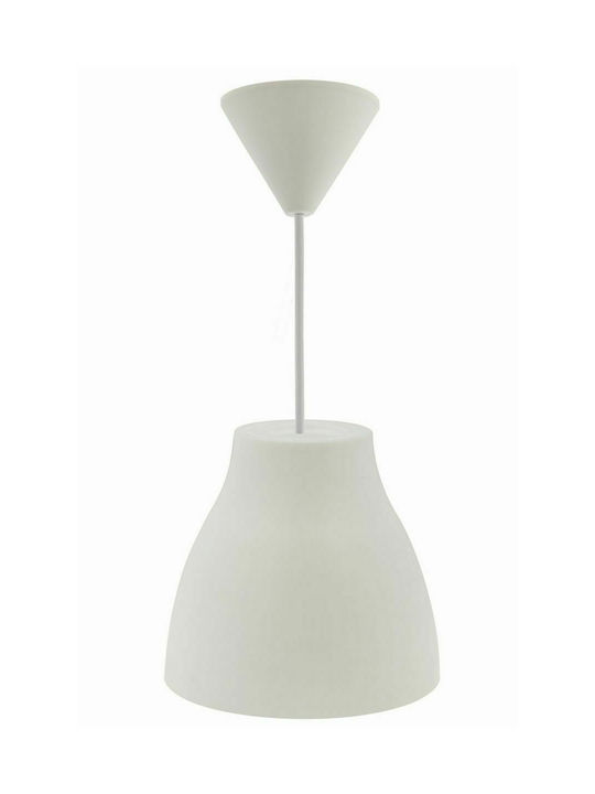 Vito Vitez Pendant Light Suspension Bell for Socket E27 White