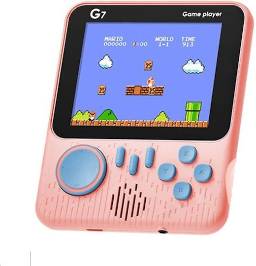 Electronic Children's Handheld Console for 5++ Years Pink