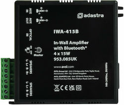 Adastra IWA-415B Επιτοίχιος Ενισχυτής με Bluetooth Τελικός Ενισχυτής Εγκαταστάσεων Adastra IWA-415B Επιτοίχιος Ενισχυτής με Bluetooth Τελικός Ενισχυτής Εγκαταστάσεων