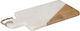 Atmosphera Schneidebrett Weiß 30x15cm 1Stück