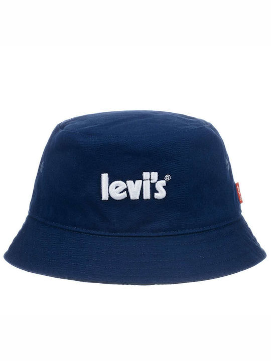 Levi's Kinderhut Eimer Stoff Marineblau