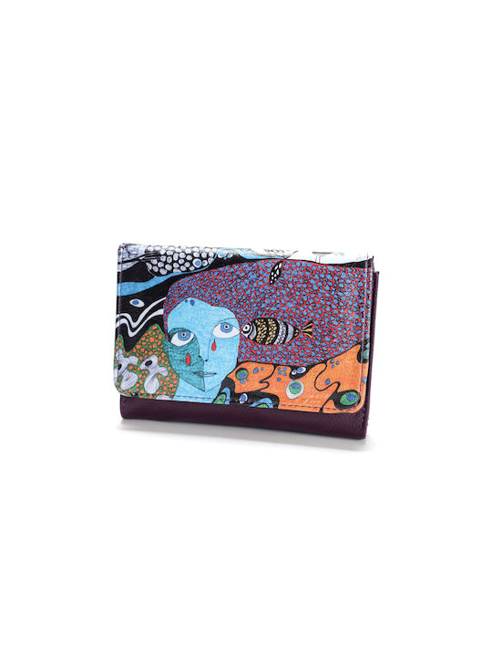 UNISEX PERA BASIC WALLET ΠΟΡΤΟΦΟΛΙ V.FACE PURPLE