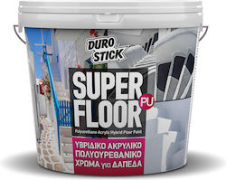 Durostick Super Floor Pu Цвят Акрил Зелен 3лт Χ...