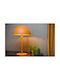 Lucide Lightning Siemon Metal Table Lamp for Socket E14 with Yellow Shade and Base
